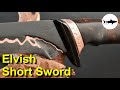 Forging a Copper Damascus Elven Short Sword - The Complete Video