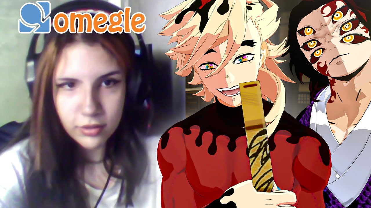 👿 DOUMA E KOKUSHIBOU NO OMEGLE EM DEMON SLAYER VR