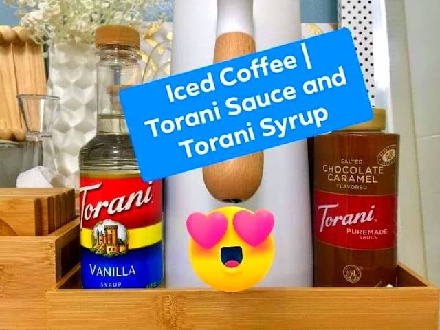 Mr. Coffee + Torani Syrups = Iced Coffee Heaven