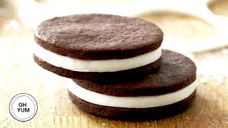 Professional Baker Teaches You How To Make OREOS!