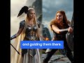Differences between Valkyries and Shieldmaidens.. #norse #valkyries #shieldmaiden