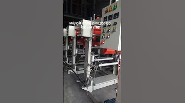 Máy cắt túi ni lông 2 tầng 4 cuộn 2 làn độc lập | Công Nghệ Máy Bến Thành