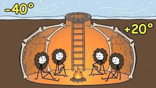 The CRAZIEST Survival Methods Used by Ancient Humans During Ice Age