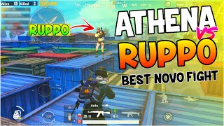 Athena vs Ruppo in NOVO | PUBG MOBILE GAMEPLAY WHO IS BEST?
