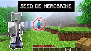 ✅ El Mundo De HEROBRINE ES REAL!!!!  Minecraft Seed Increíble