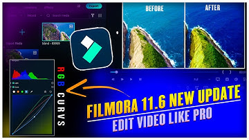 Filmora 11.6 New Update | New RGB Curves Full Explain in Hindi | Colour Correction Tutorial Filmora
