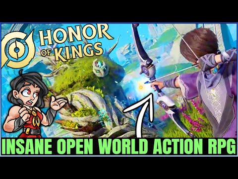 HONOR OF KINGS WORLD New Gameplay  Open World RPG in Unreal Engine 5 4K  2023 