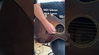 1931 Gibson Nick Lucas For Sale At Blackbookguitars.com