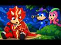 PYRO Turns Into a Triceratops Dinosaur | Dino Action Animation | DinoCrew