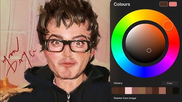 Joe Keery | Procreate Timelapse