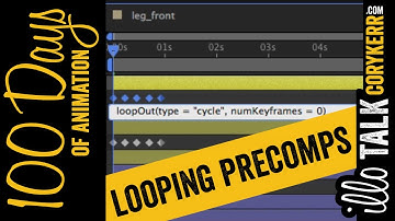 Looping Keyframes and Precomps in After Effects (100 Days: 43)