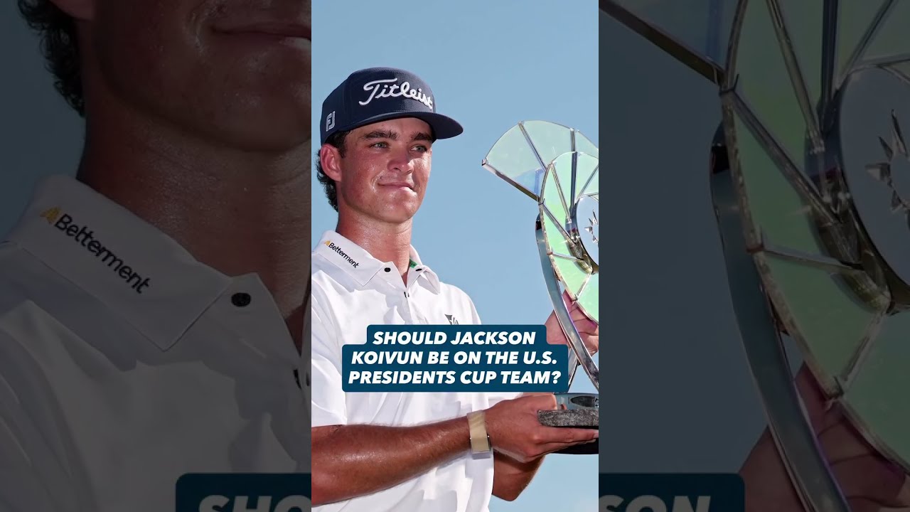 Should Jackson Koivun be on the U.S. Presidents Cup team?
