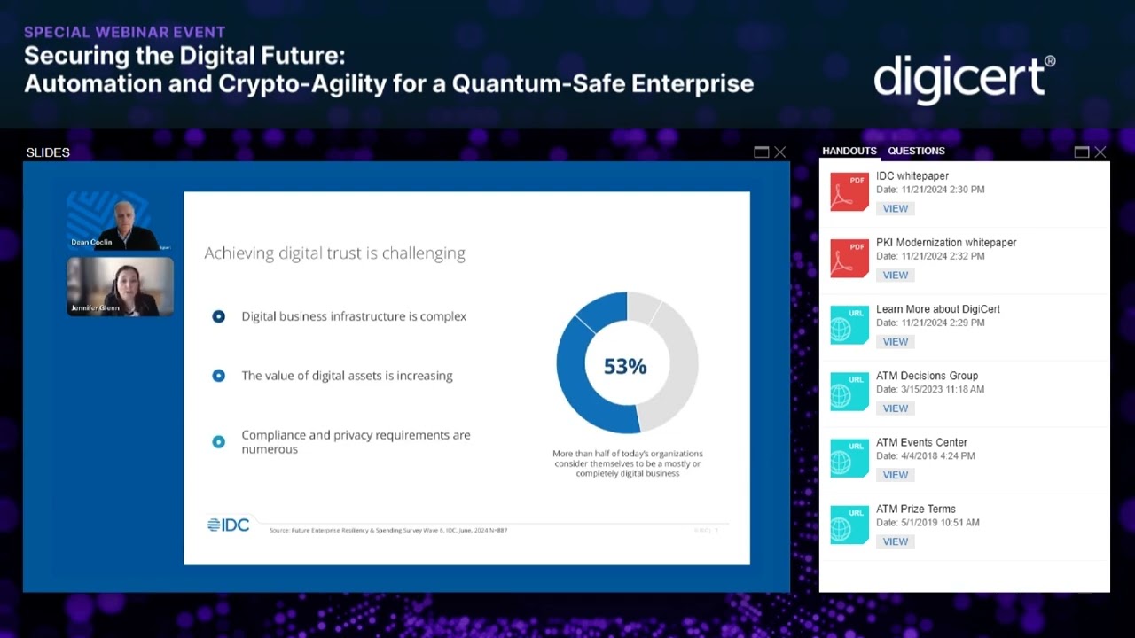Securing the Digital Future: Automation and Crypto-Agility for a  Quantum-Safe Enterprise