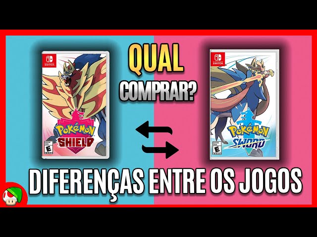 Pokémon Sword e Shield - Diferenças entre versões, incluindo