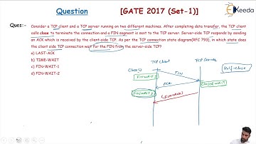 Previous Year Question GATE 2017 Data Link Layer | Computer Networks | COMPUTER SCIENCE ENGINEERING