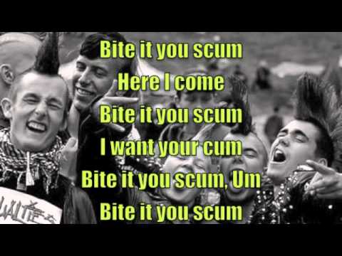 Bite it you scum - G.G. Allin - Lyrics