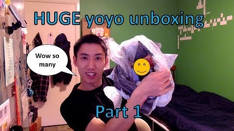 My biggest yoyo unboxing ever! Part 1 - YoYoFactory Czech Point Pivot Unboxing