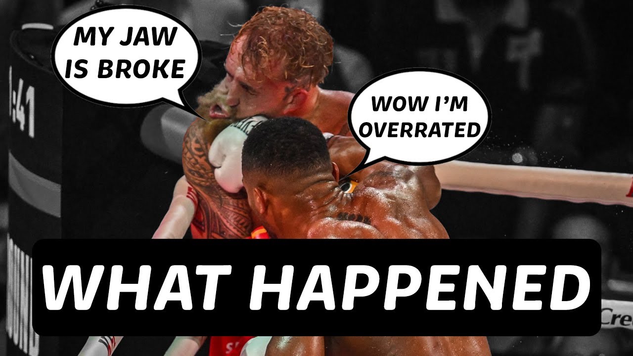 Anthony Joshua Knocks Out Jake Paul | VOICE OF MMA