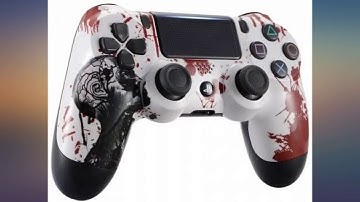 Zombie Ps4 PRO Custom UN-MODDED Controller Exclusive Unique Design CUH-ZCT2U review