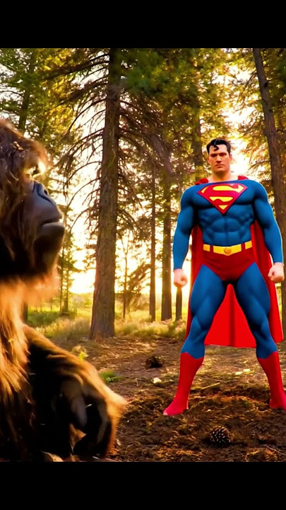 Your Bro Bigfoot Races Superman 🏃💨 (I Totally Didn’t Teleport… I Did 😎)