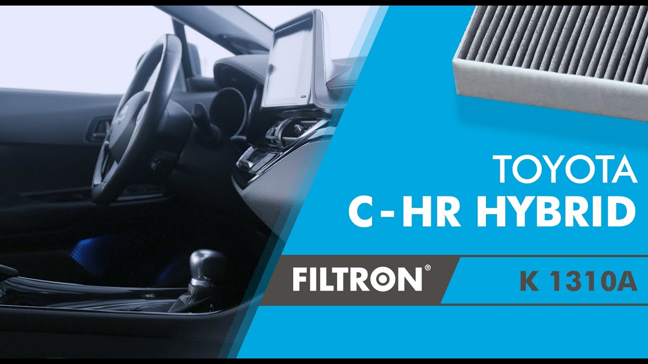 Jak wymienić filtr kabinowy? Toyota CHR Hybrid The