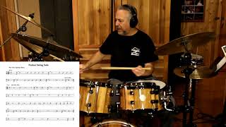 Der SAMMLER solo × TheThreeRobbers Fusion Swing Drum Solo -Soloing Over Figures and Vamps Part 3
