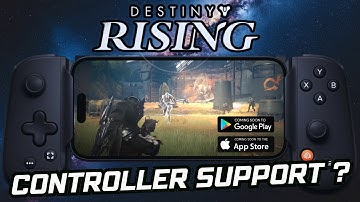 Destiny Rising Official Controller Support! ( Android & IOS)