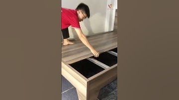 Giao Lắp Giường Chân Cao Gỗ Mdf Phủ Melamine Màu Nết | Nội Thất Viva