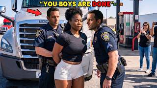 Cops Target Black Trucker at Rest Stop—Unaware She's an Undercover FBI Agent