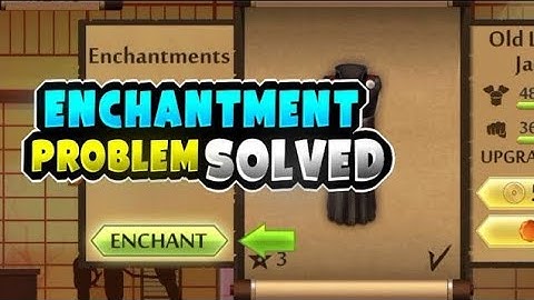 Enchantment button glitch fixed 100% working.