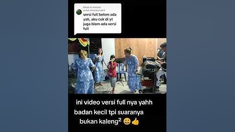 Update terbaru Viral di tiktok bocil bawain lagu batak dengan nada tinggi bersama artis batak