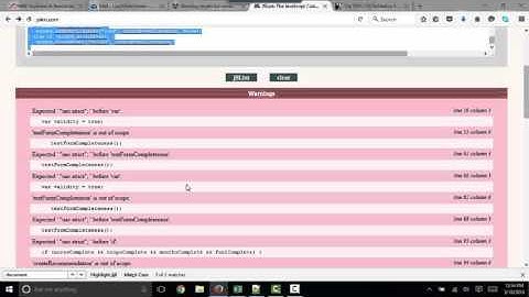 JavaScript Chapter 4 - a look at jslint