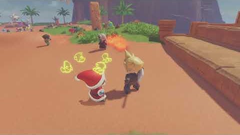 ASTRO BOT Final Fantasy VII Easter Egg Sephiroth and Cloud 