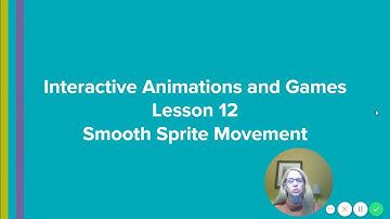 code.org CSD Unit 3 Lesson 12 Smooth Sprite Movement