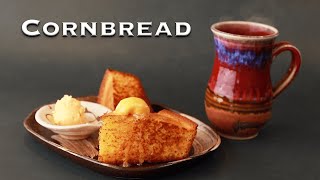 Kukuřičný chléb (nejjednodušší rychlý chléb, není potřeba mixér)