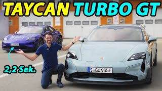 Fährt dieser Porsche Taycan Turbo GT besser als das Tesla Model S Plaid?