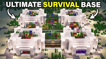 Minecraft Ultimate Underwater House Build Tutorial 🏡