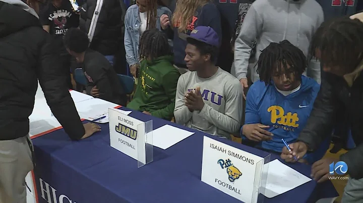 Maury student athletes sign on national signing day, James Franklin recaps Virginia Tech signing cla