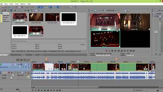 Sony Vegas: Инструмент мультикамера Sony Vegas: Инструмент мультикамера