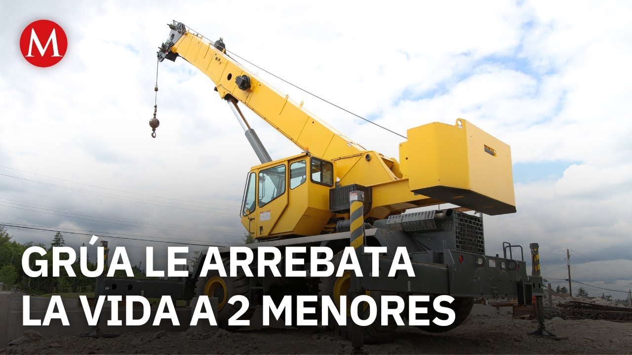 Dos hermanos perdieron la vida tras ser atropellados por una grúa en Ecatepec