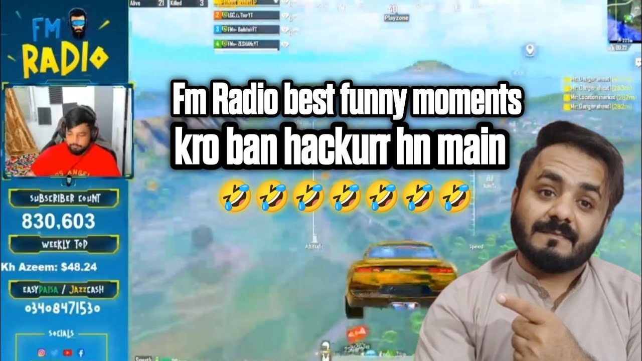 Fm radio best funny moments and comentry@FMRadioGamingLive 🤣🤣🤣 - YouTube