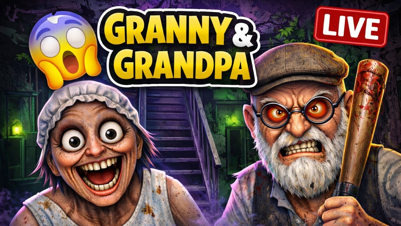 Granny or Khadus Grandpa ka Chapter Close 🔴Live Stream 