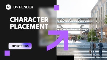 How to quickly populate your scene in rendering | D5 Render
