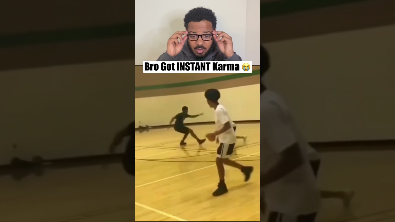 BRO GOT CROSSED THREE TIMES 😳