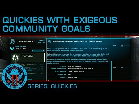 Video: Elite Dangerous 1.1 Menambahkan Community Goals Dan Peningkatan