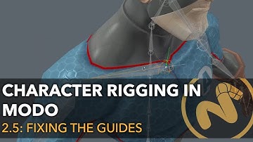 Character Rigging in Modo | Part 2.5: Fixing the Guides
