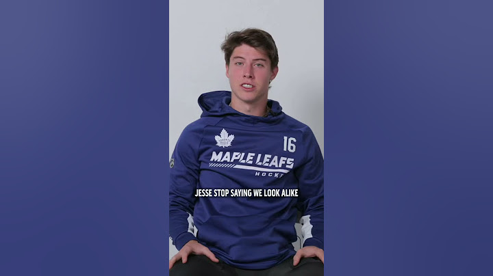 MITCH MARNER CALLS OUT JESSE 😲😂