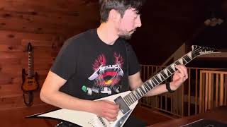 Megadeth - A Tout le Monde (guitar solo cover, D standard tuning)