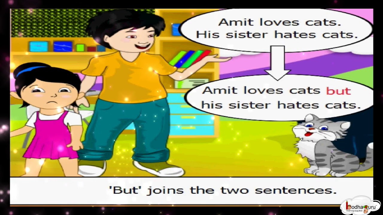 How to use "Conjunctions" correctly - Grammar for kids - YouTube