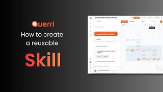 How to Create a Querri Skill | Reusable AI Data Analysis Recipe